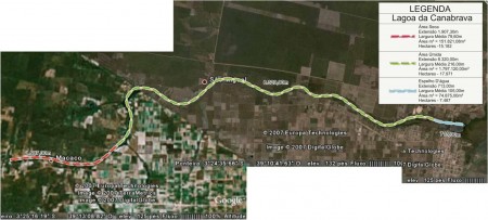 Trecho da Lagoa da Canabrava